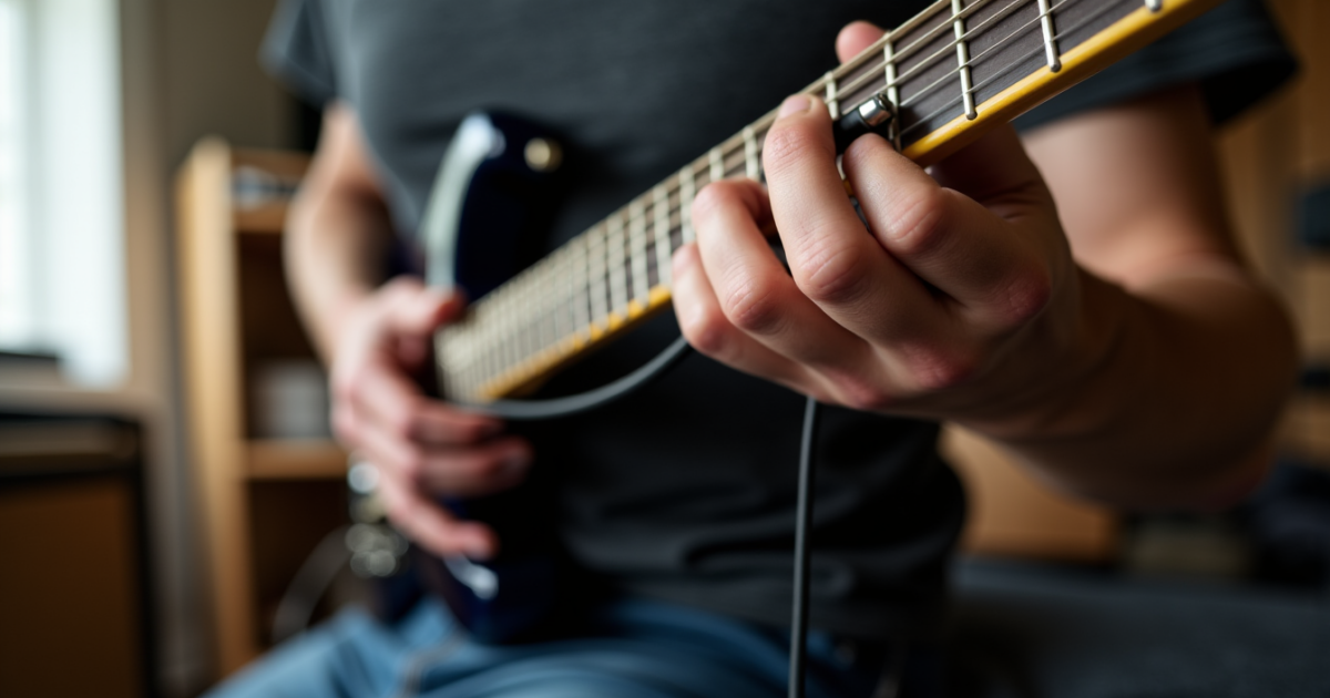 Installer un câble guitare silencieux : méthode en 5 étapes