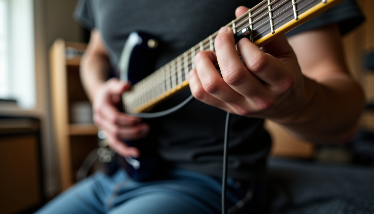 Installer un câble guitare silencieux : méthode en 5 étapes